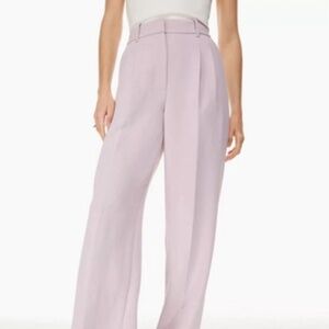 Aritzia Wilfred The Effortless Pants in Lilac
